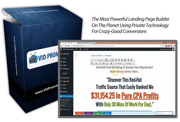 Vid Promo Pages Plugin NULLED 100% Working INSTANT DOWNLOAD
