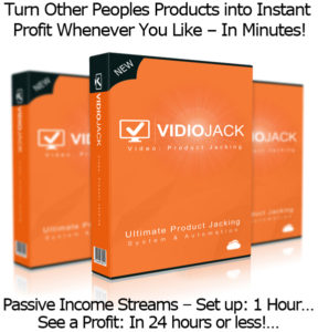 VidioJack Instant Download Software and Training LIFETIME ACCESS