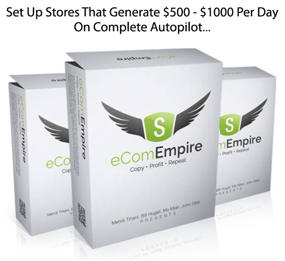 eCom Empire Complete Shopify Training Course INSTANT Download