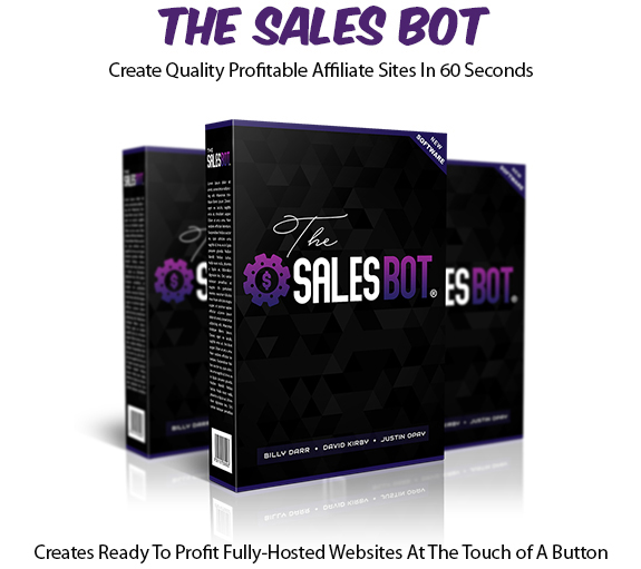 The Sales Bot Software Instant Download Agency License By Billy Darr
