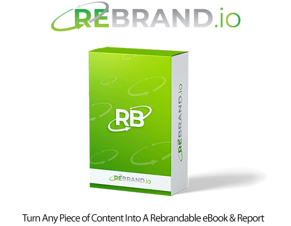 Rebrand.io Rebrandable Software Instant Download By Nick James